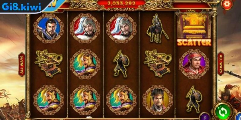 Nổ Hũ Tam Quốc Tranh Hùng GI8 Đậm Chất Chiến Thuật 1 Nổ Hũ Tam Quốc Tranh Hùng GI8 với cốt truyện hấp dẫn